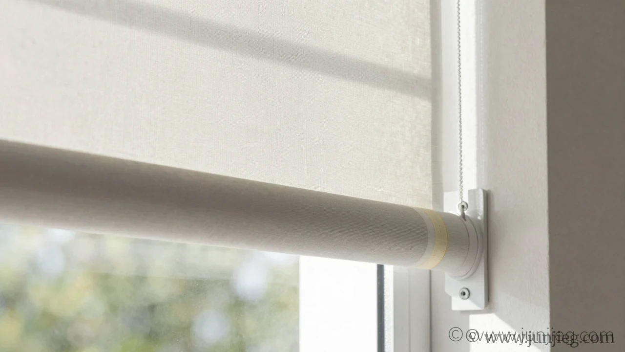 Renter Friendly Smart Blinds That Stick On and Roll Up (No Screws, No Wiring)