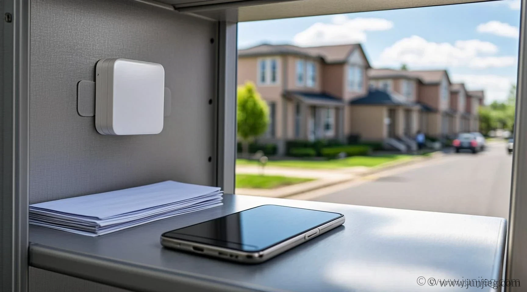 Renter Friendly Smart Mail Sensor – Never Miss a Package When Your Mailbox Is a Block Away