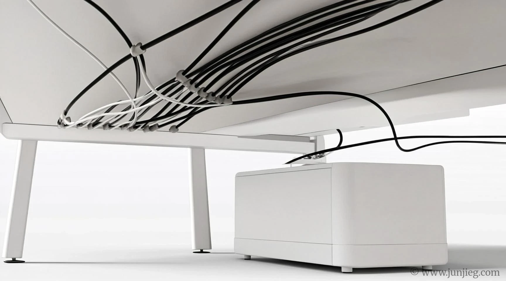 Budget Cable Management Kit – 5 Ways to Hide the Spaghetti Under Your Desk